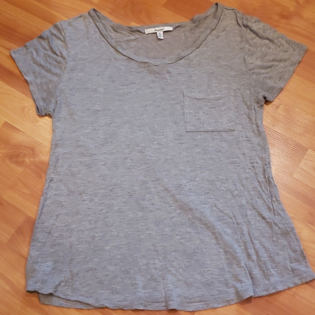 Gray Basic Tee